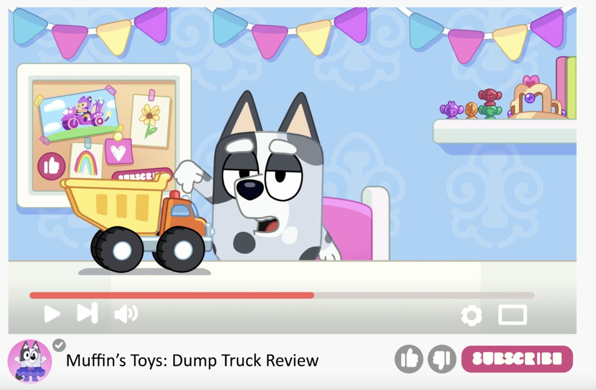 Bluey Minisodes Muffin